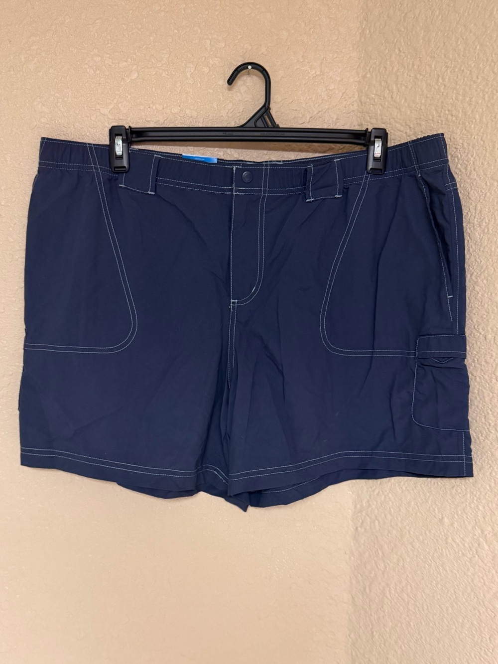 4/$20 Columbia Navy Blue Performance Shorts